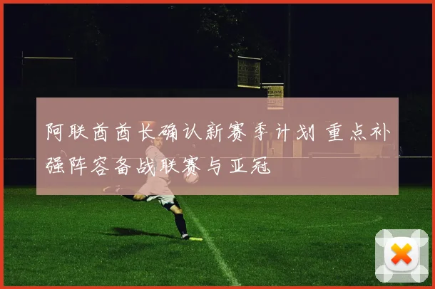 阿联酋酋长确认新赛季计划 重点补强阵容备战联赛与亚冠